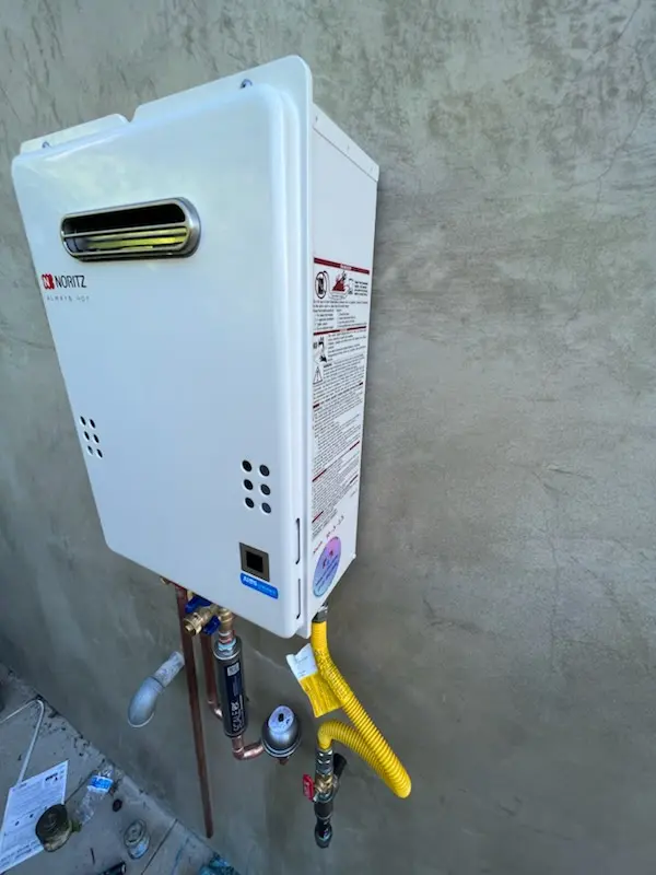Tankless water heater installation for Ludlow Falls homes